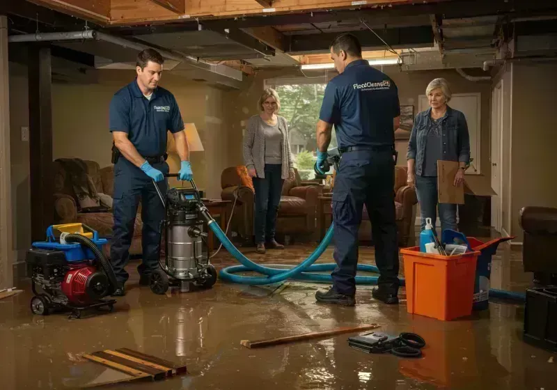 Basement Water Extraction and Removal Techniques process in Bordentown, NJ